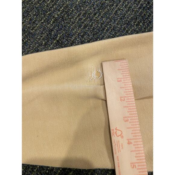 LL Bean Men’s 1/4 Zip Pullover Casual Sweater Yellow Size XL Cotton - Picture 12 of 13